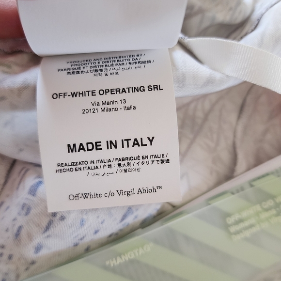 💎OFF-WHITE Bouroullec Spiral Slip Dress by Virgil Abloh sz 42/US 6 - Picture 8 of 10